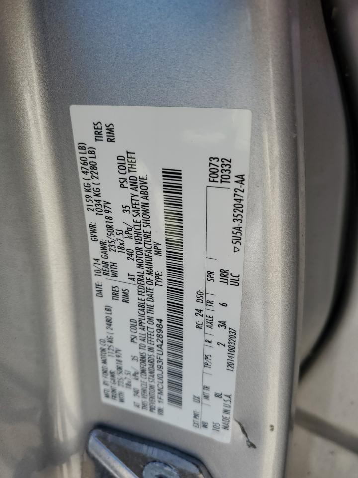 2015 FORD ESCAPE