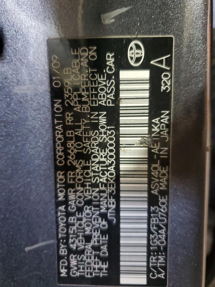 2010 TOYOTA CAMRY