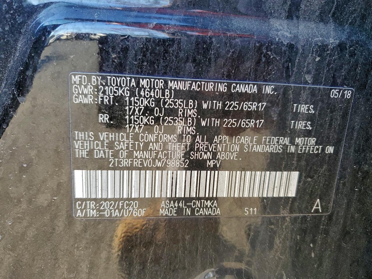 2018 TOYOTA RAV4