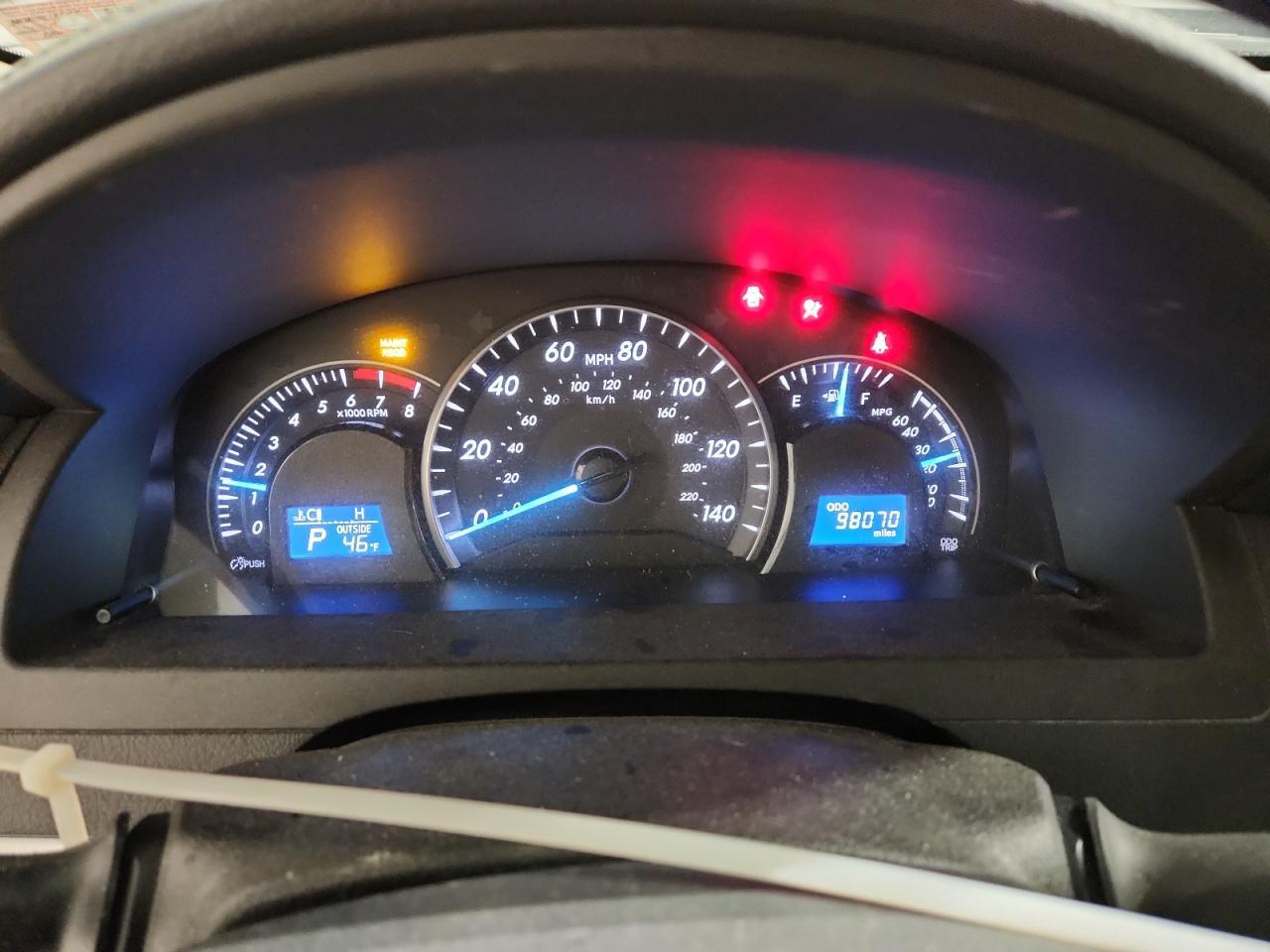 2012 TOYOTA CAMRY