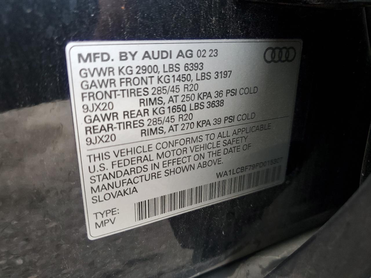 2023 AUDI Q7