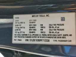 2023 TESLA MODEL 3