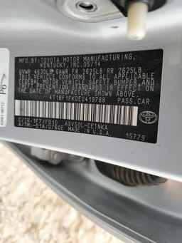 2014 TOYOTA CAMRY