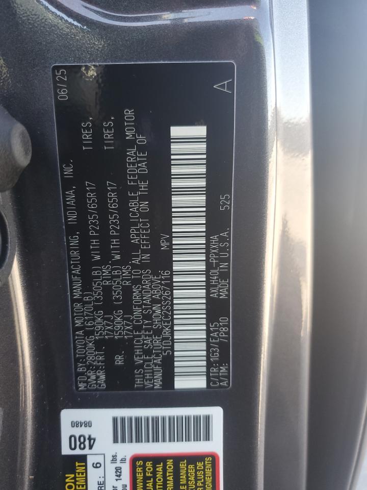 2025 TOYOTA SIENNA