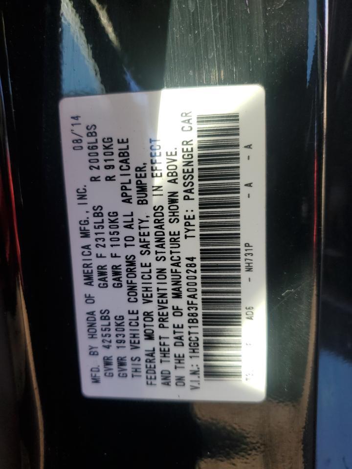 2015 HONDA ACCORD