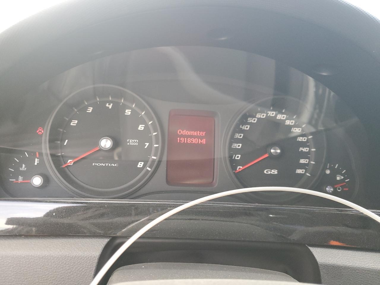 2009 PONTIAC G8