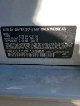 2017 BMW 3 SERIES