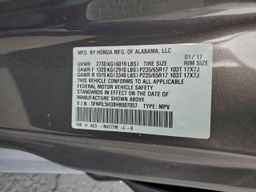 2017 HONDA ODYSSEY