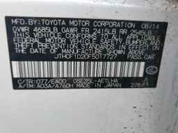 2015 LEXUS IS 250