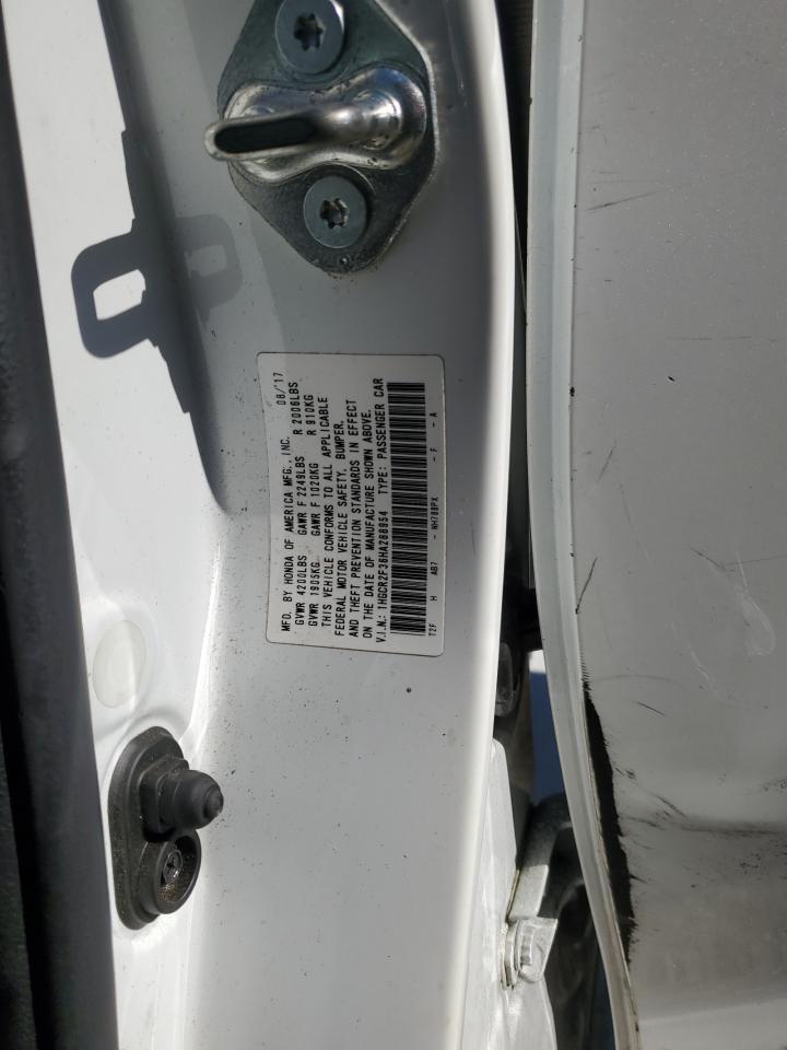 2017 HONDA ACCORD