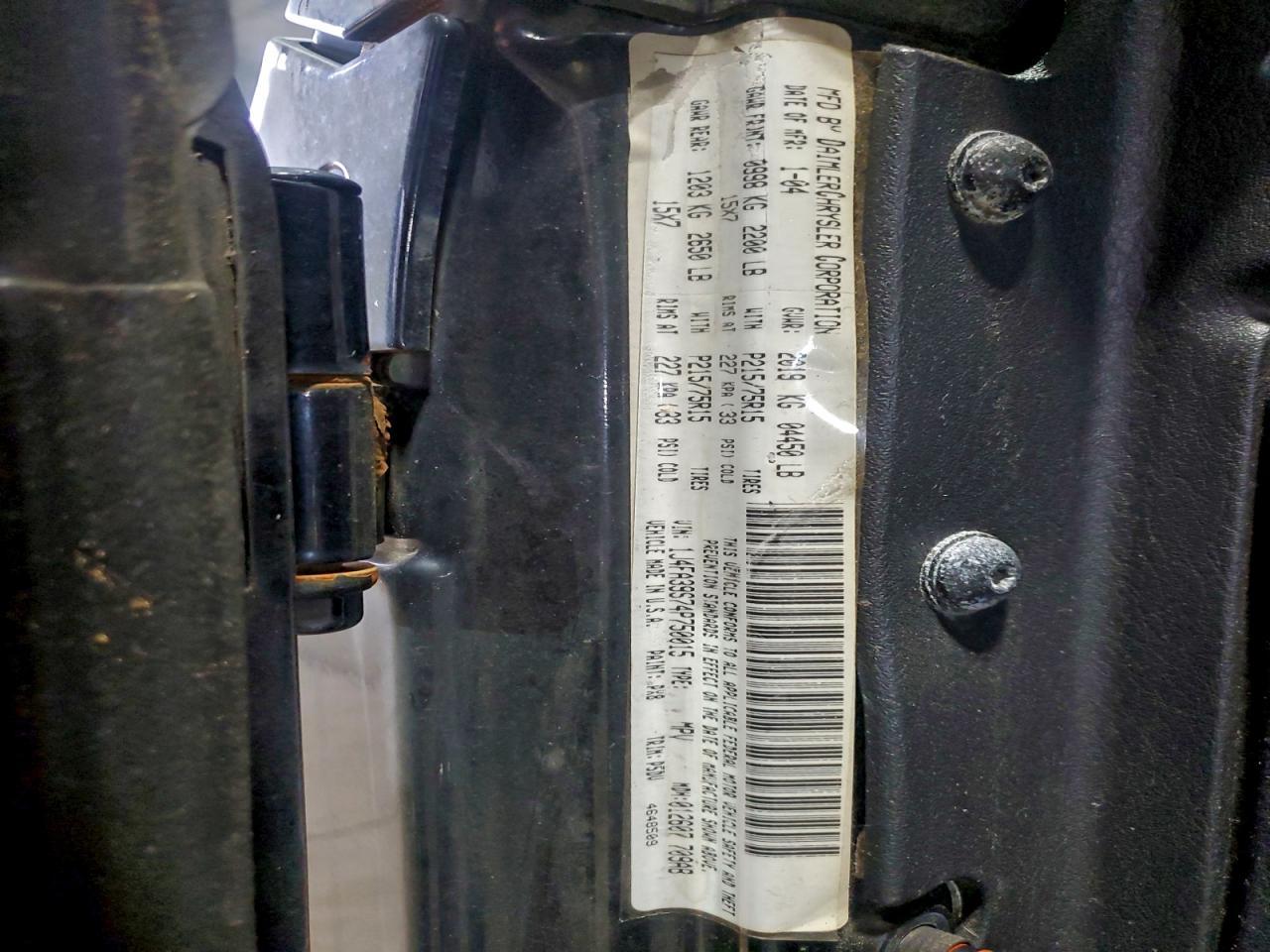 2004 JEEP WRANGLER