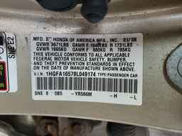 2008 HONDA CIVIC