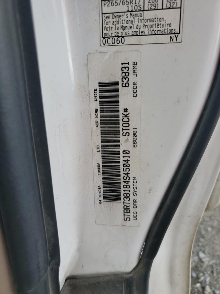 2004 TOYOTA TUNDRA
