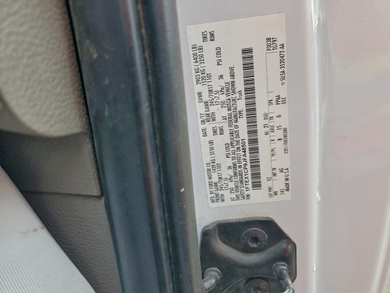 2018 FORD F-150
