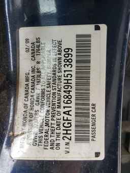 2009 HONDA CIVIC