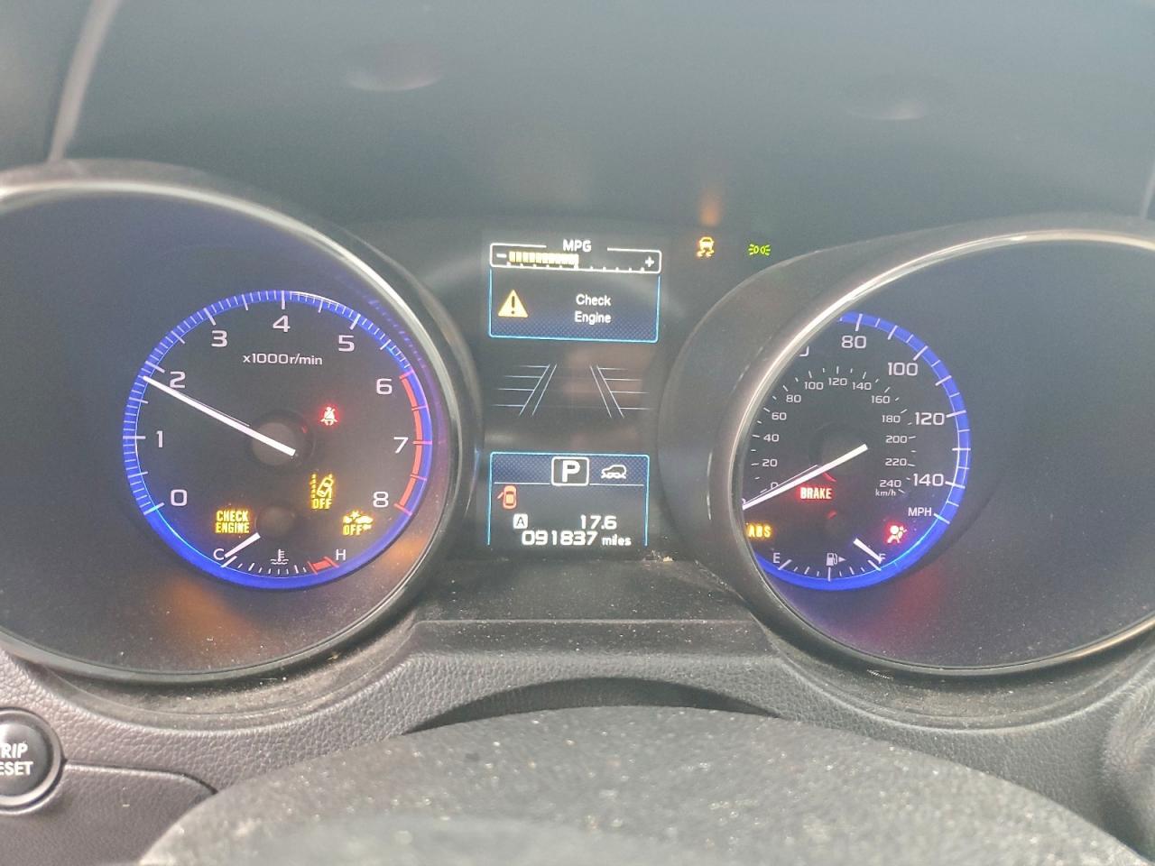 2015 SUBARU Outback