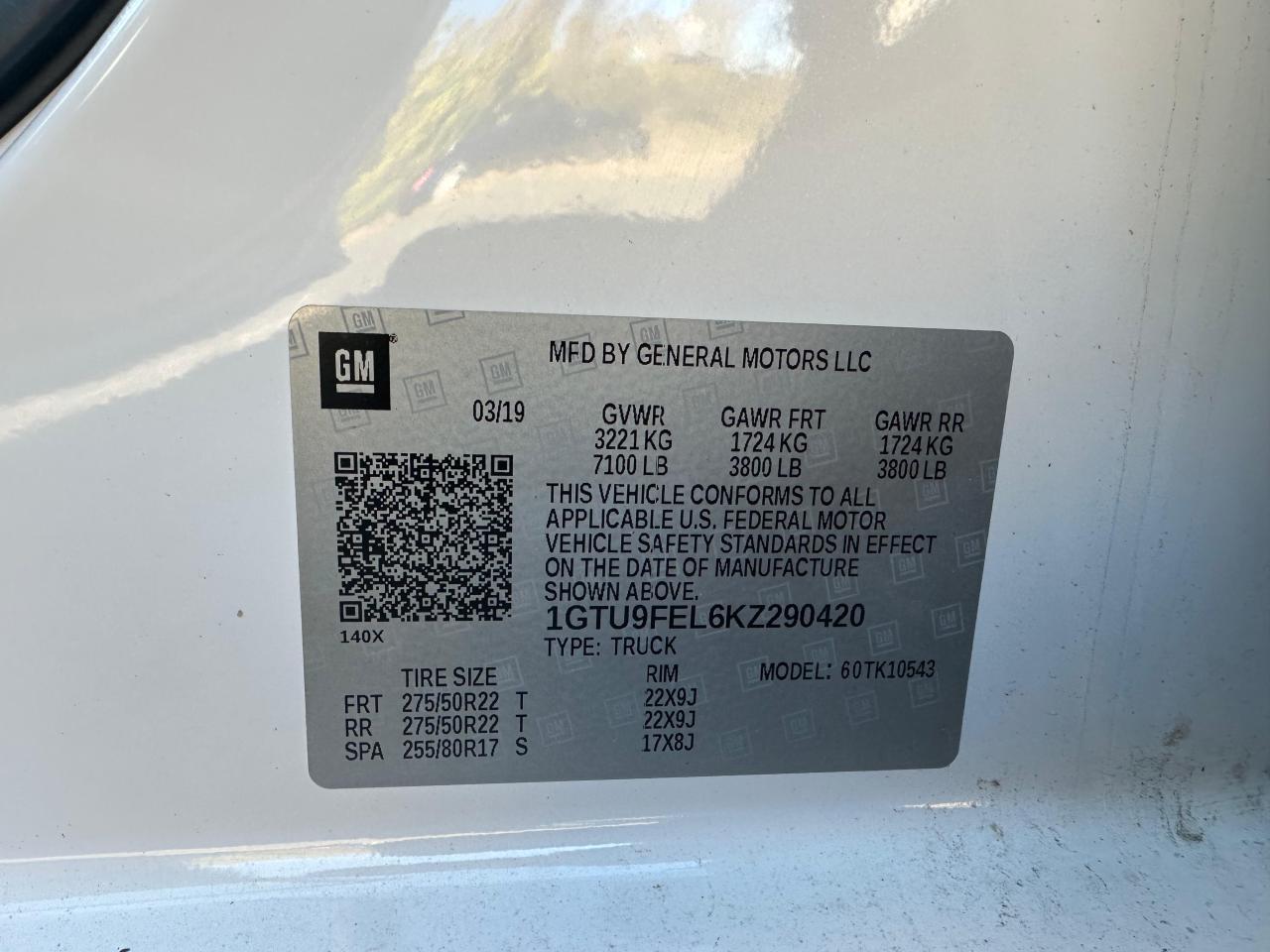 2019 GMC Sierra