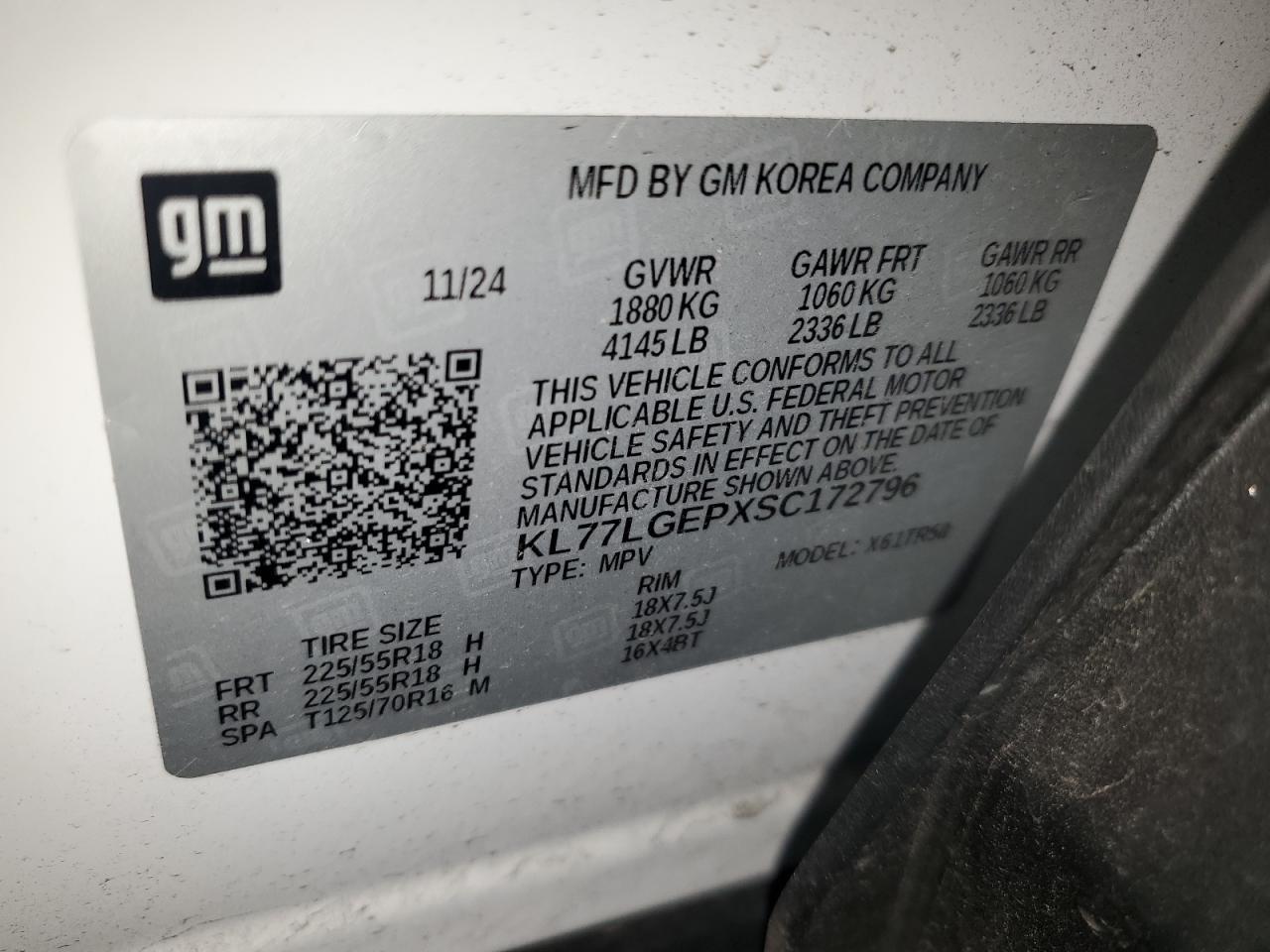 2025 CHEVROLET TRAX