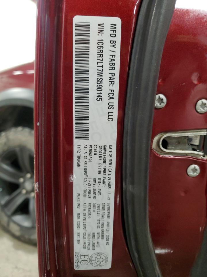 2021 RAM 1500