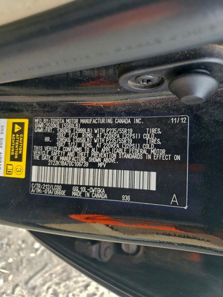 2013 LEXUS RX 350