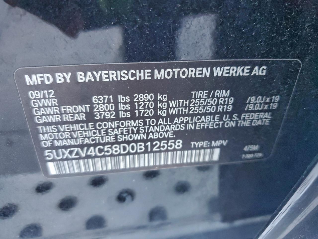 2013 BMW X5