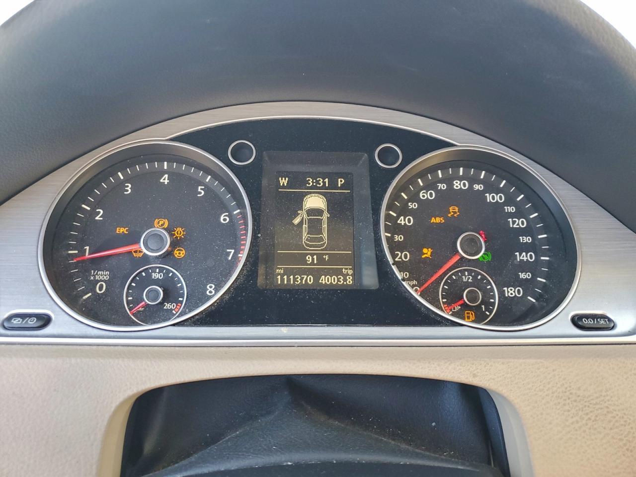 2013 VOLKSWAGEN CC