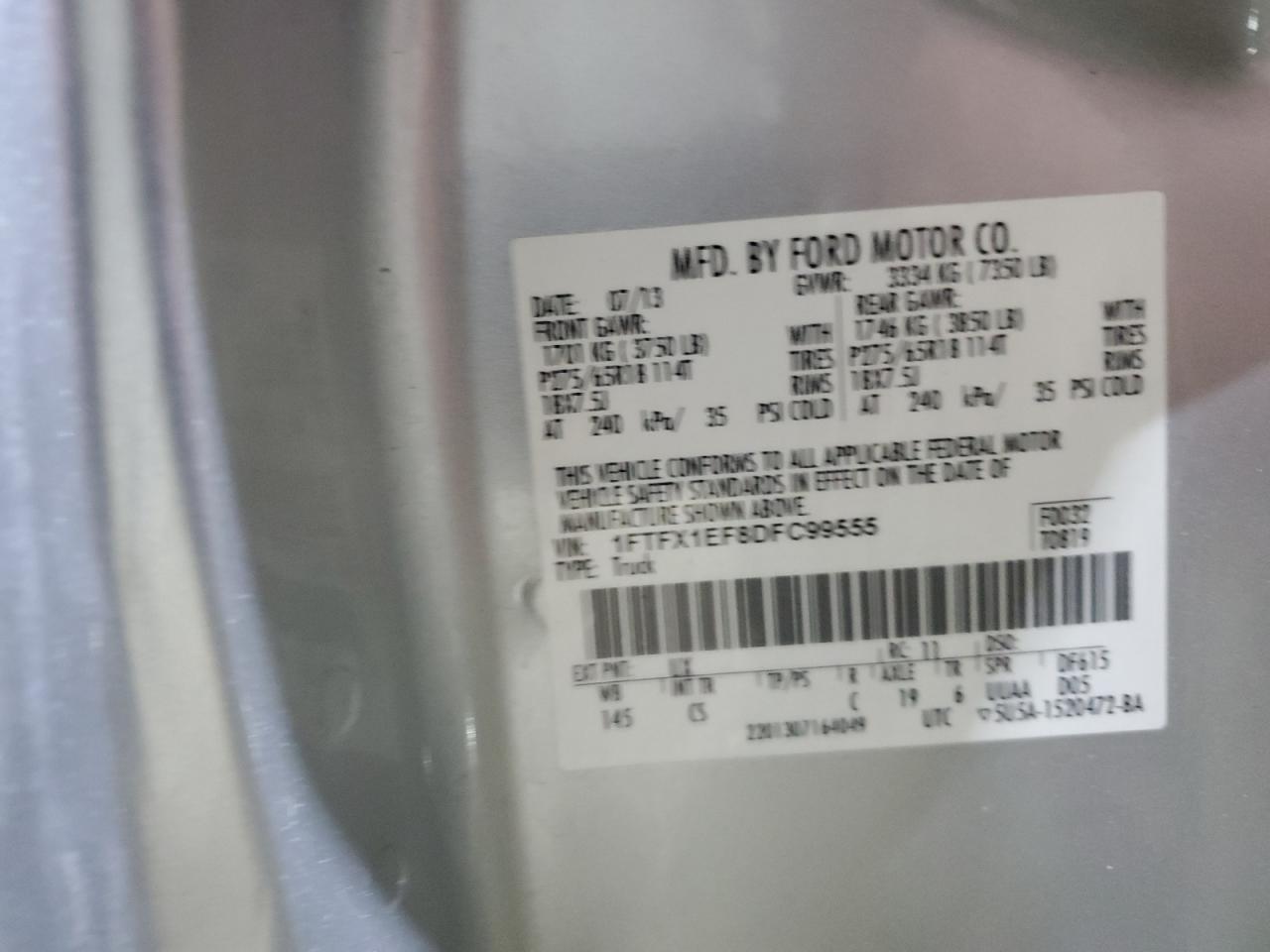2013 FORD F-150
