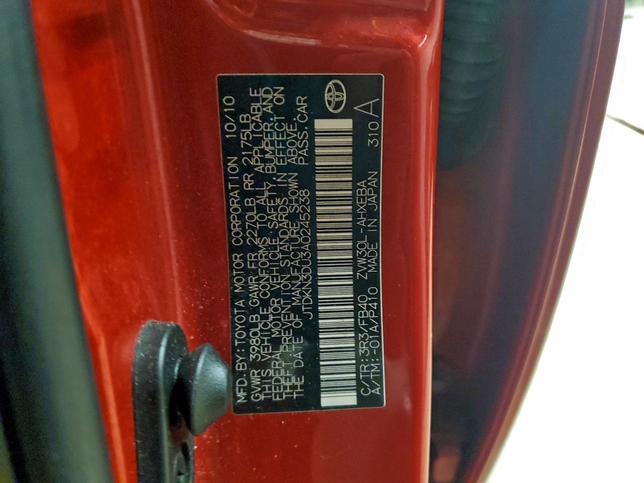 2010 TOYOTA PRIUS