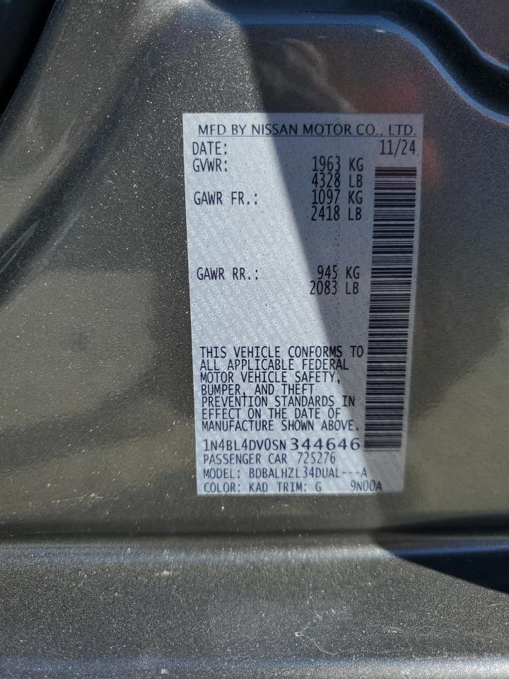 2025 NISSAN ALTIMA
