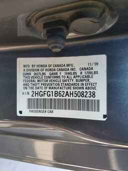 2010 HONDA CIVIC