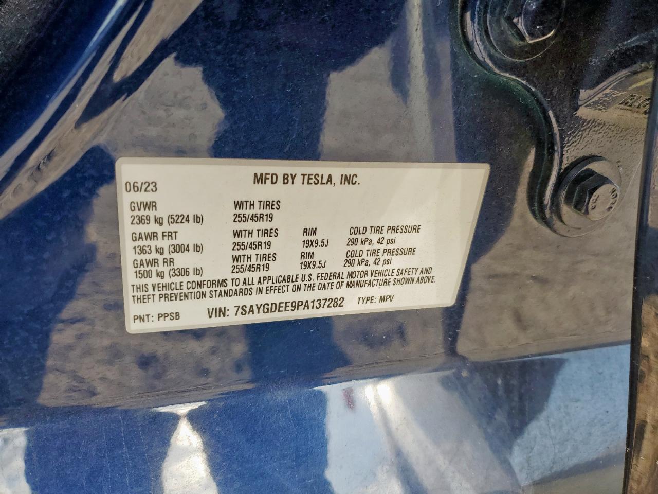 2023 TESLA MODEL Y