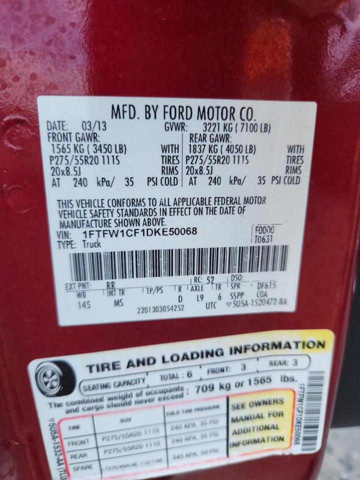 2013 FORD F-150