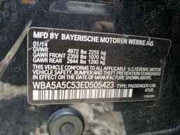 2014 BMW 5 series