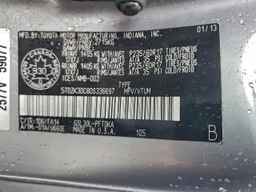 2013 TOYOTA SIENNA