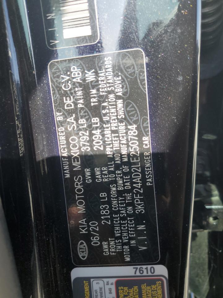 2020 KIA FORTE