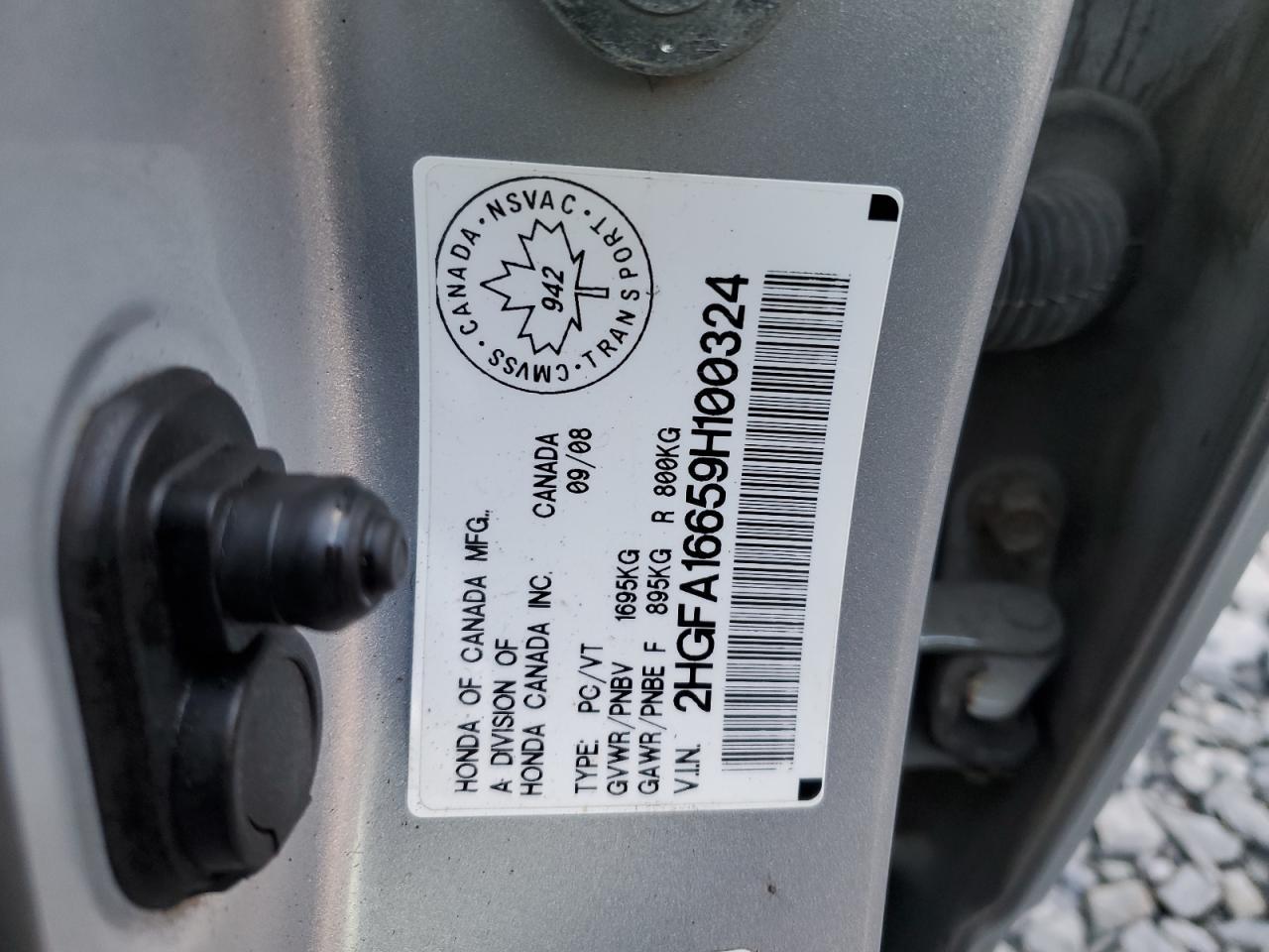 2009 HONDA CIVIC