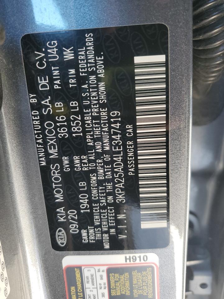 2020 KIA RIO