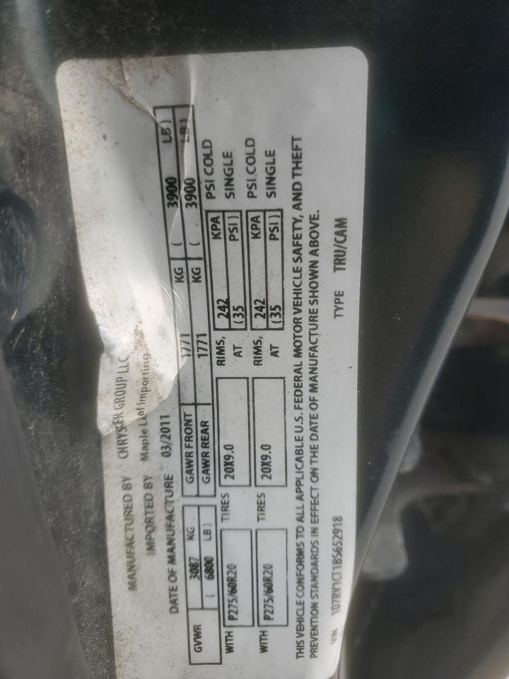 2011 DODGE RAM 1500