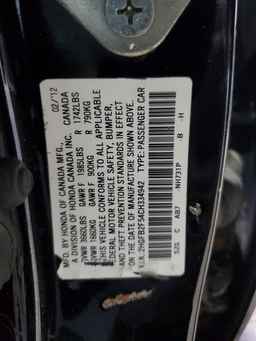 2012 HONDA CIVIC