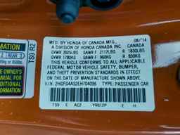 2014 HONDA CIVIC