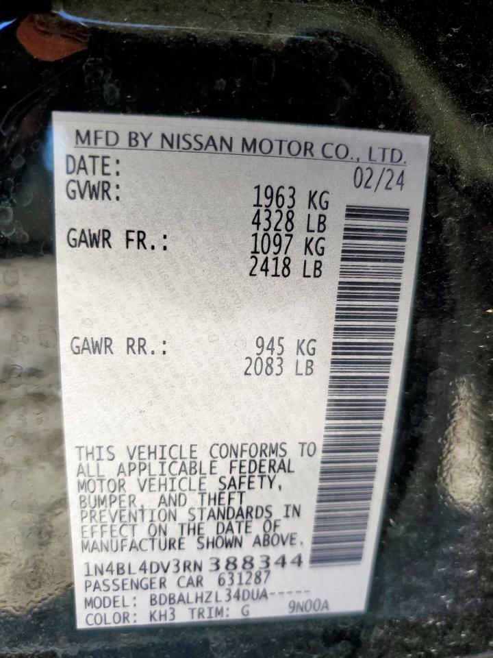 2024 NISSAN ALTIMA