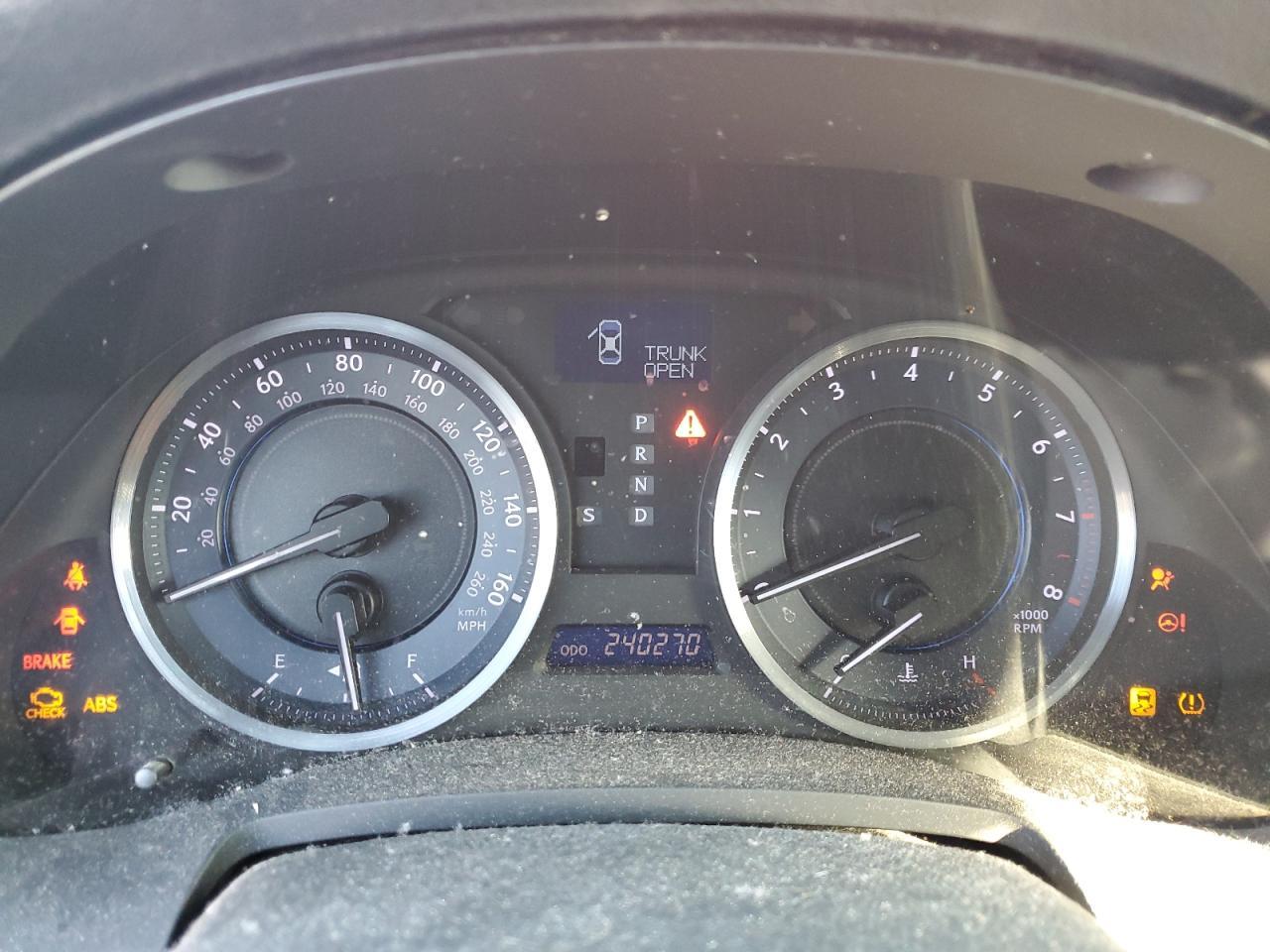 2012 LEXUS IS 250