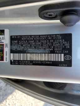 2008 TOYOTA CAMRY
