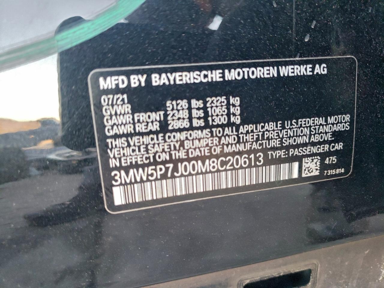2021 BMW 3 SERIES