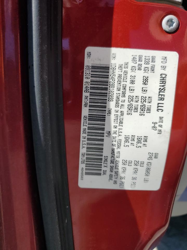 2008 DODGE GRAND CARAVAN