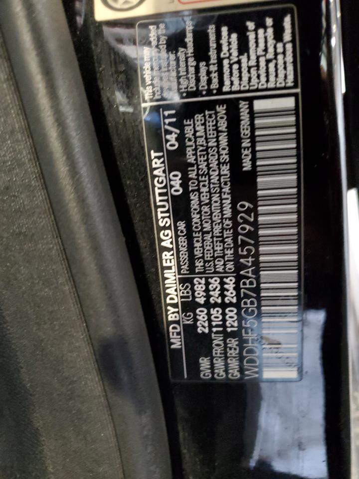 2011 MERCEDES-BENZ E-Class