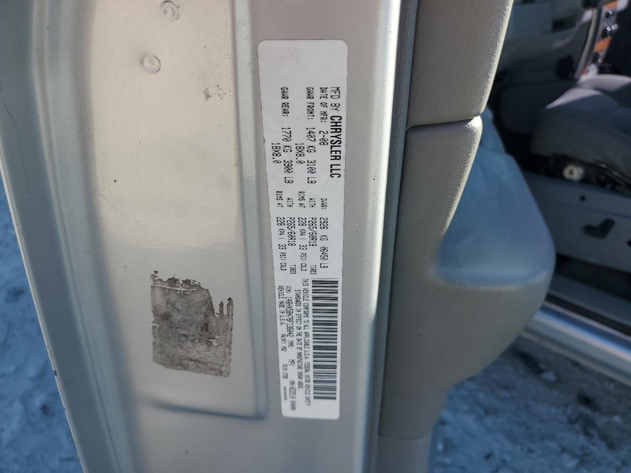 2008 CHRYSLER Aspen