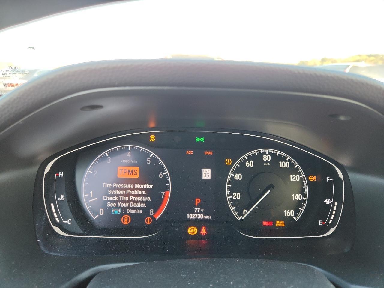 2018 HONDA ACCORD