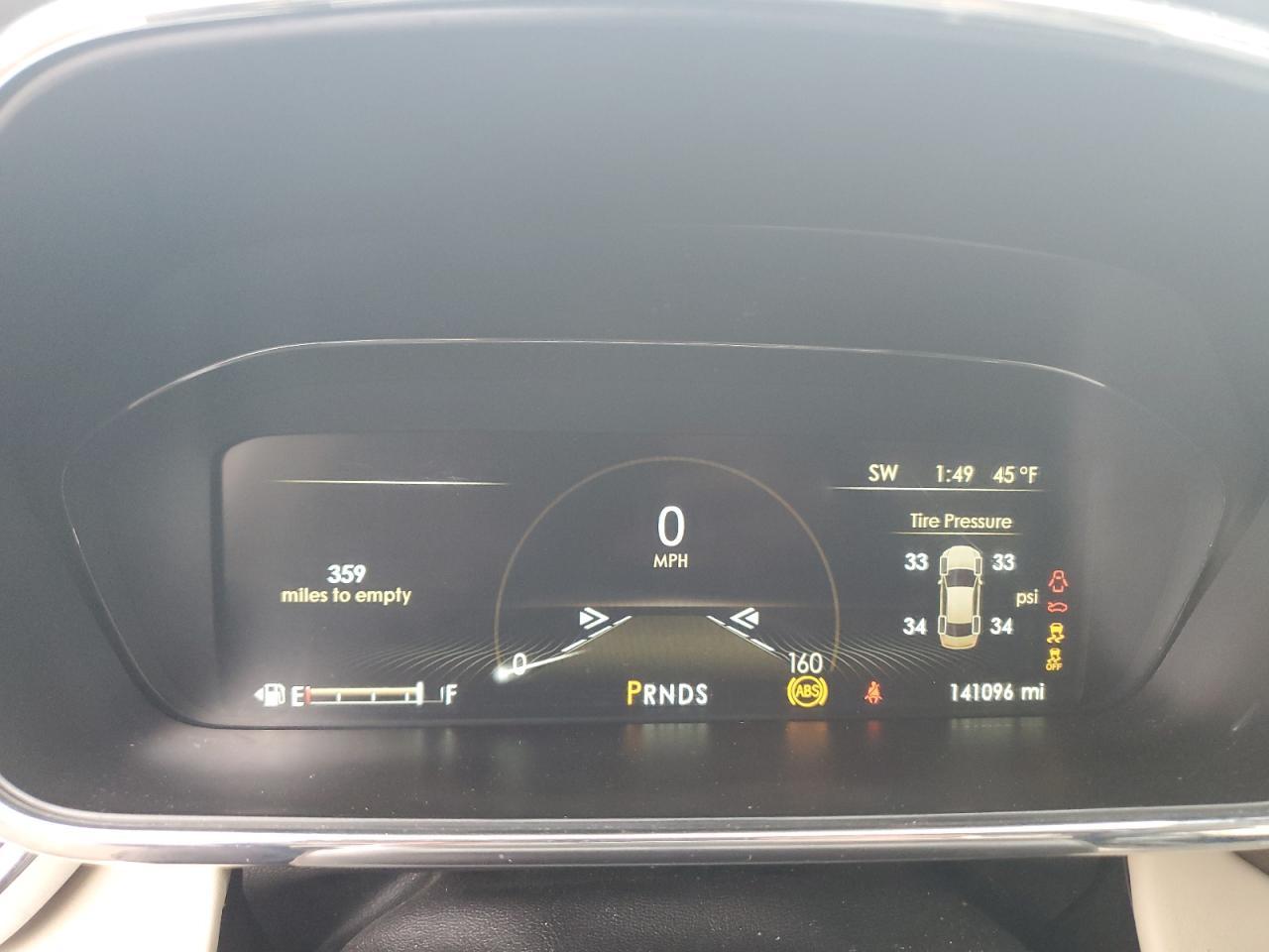 2017 LINCOLN Continental