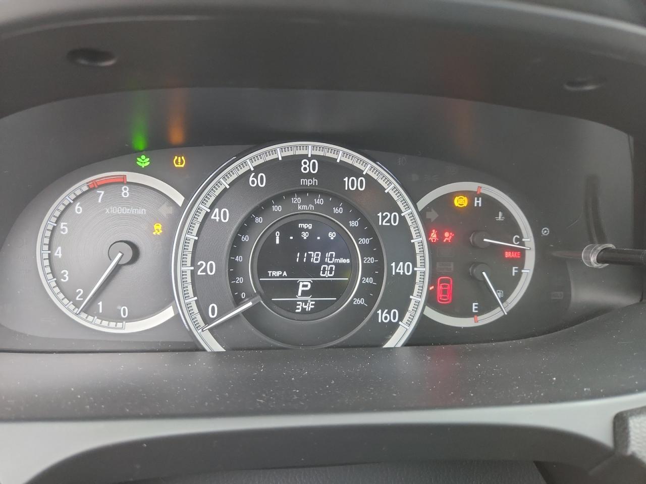 2016 HONDA ACCORD